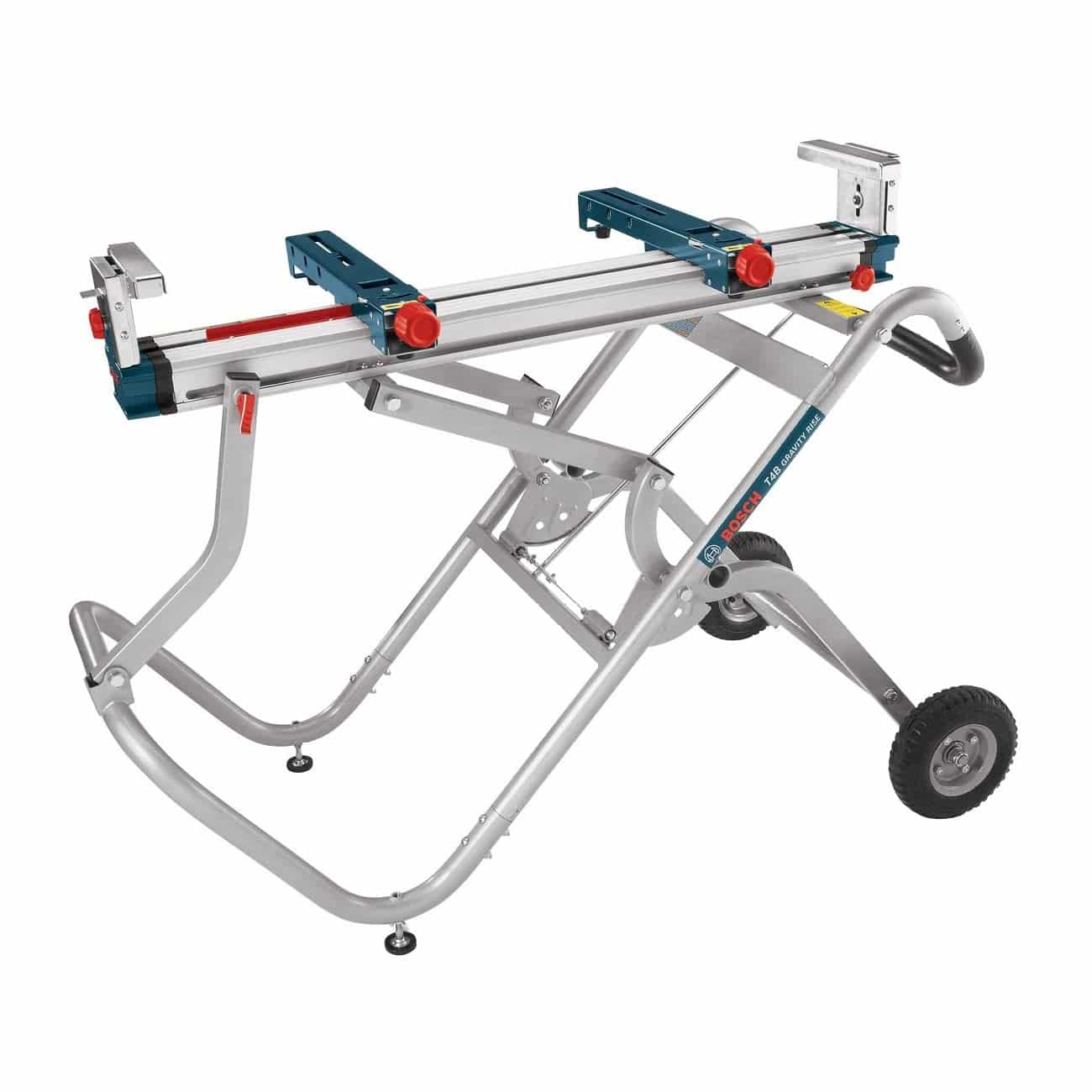 BOSCH T4B Portable Gravity-Rise Wheeled Miter Saw Stand