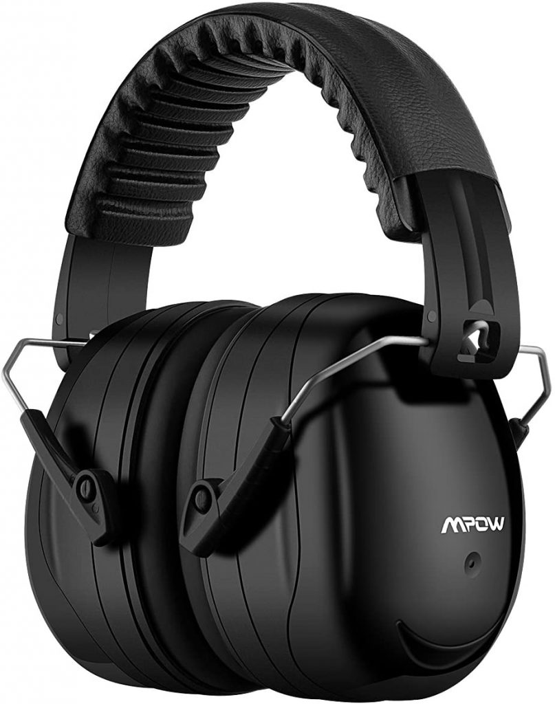 Mpow 035 Noise Reduction Safety Ear Muffs Shooters Hearing Protection Ear Muffs Adjustable Shooting Ear Muffs NRR 28dB Ear Defenders for Shooting Hunting Season with a Carrying Bag Black - Setting Up A Small Garage Woodworking Shop (Setup Ideas) - HandyMan.Guide - Small Garage