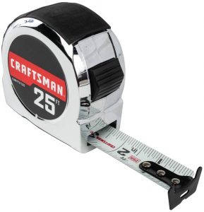 CRAFTSMAN Tape Measure, 25-Foot (CMHT37325S)
