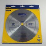 IRWIN 10-Inch Miter Saw Blade, Classic Series, Steel Table (11870)
