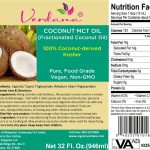 Verdana Organic Fractionated Coconut Oil