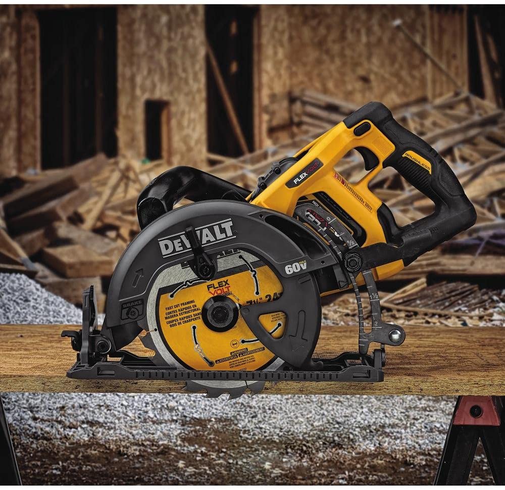 Circular Saw 7 1 4inch 60V MAX 2 - How to Use a Circular Saw? A Full And Comprehensive Guide - HandyMan.Guide - How to Use a Circular Saw