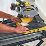 DeWalt Wet Tile Saw with Stand, 10-Inch (D24000S)