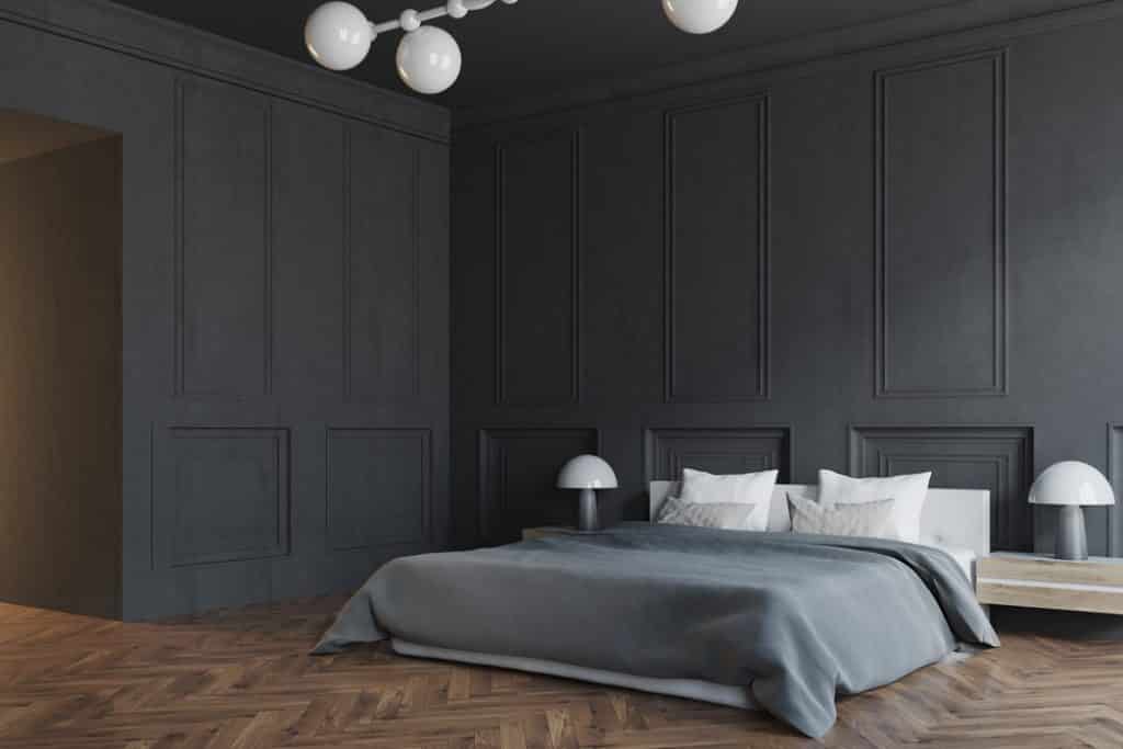 Stylish master bedroom interior black side - 101 Inspiring Master Bedroom Remodel Ideas & Pictures - HandyMan.Guide - Master Bedroom