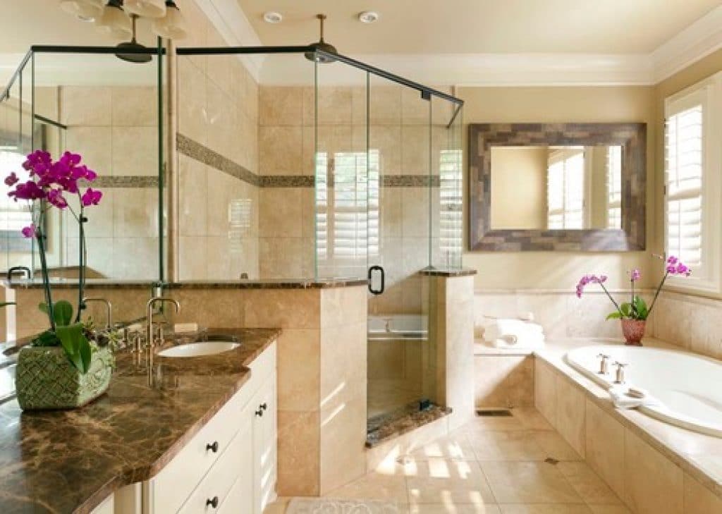 bathrooms palace stoneworks - 140 Beautiful Bathroom remodel Ideas & Pictures - HandyMan.Guide - Bathroom Ideas