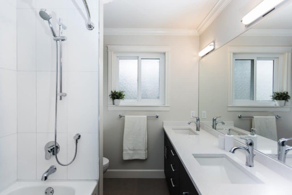 bright and white bathroom pheasant hill homes ltd - Small Bathroom Remodel Ideas - HandyMan.Guide -