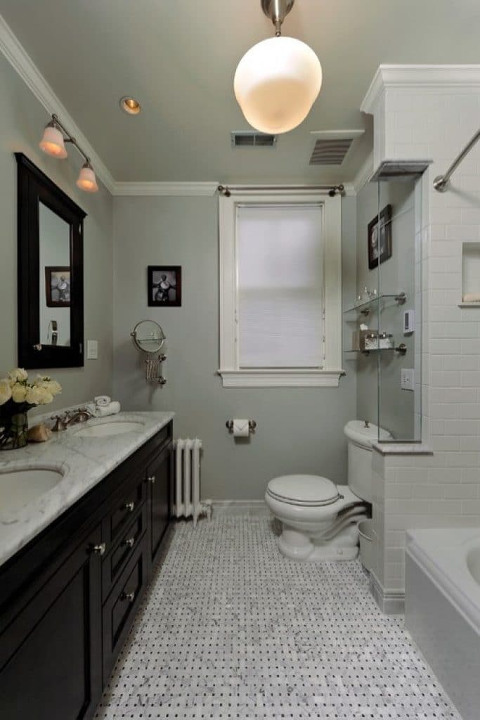 chevy chase maryland traditional bathroom jennifer gilmer kitchen and bath - Small Bathroom Remodel Ideas - HandyMan.Guide -