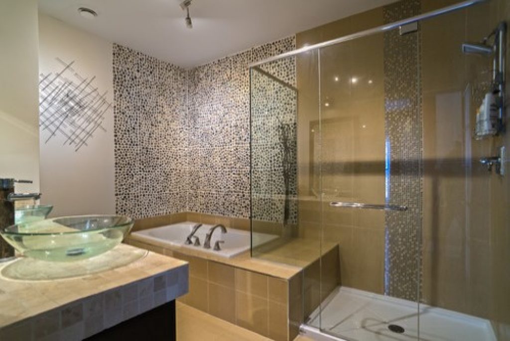condo loft style completed - 140 Beautiful Bathroom remodel Ideas & Pictures - HandyMan.Guide - Bathroom Ideas