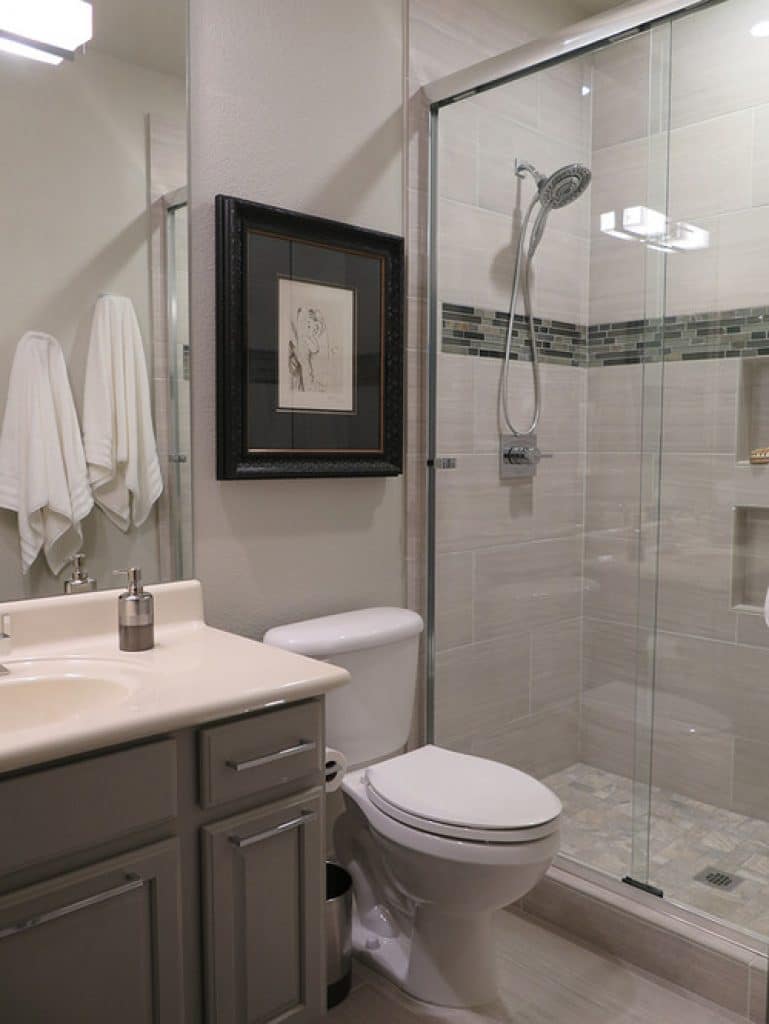 crystal contemporary remodel harrison herbeck - Small Bathroom Remodel Ideas - HandyMan.Guide -