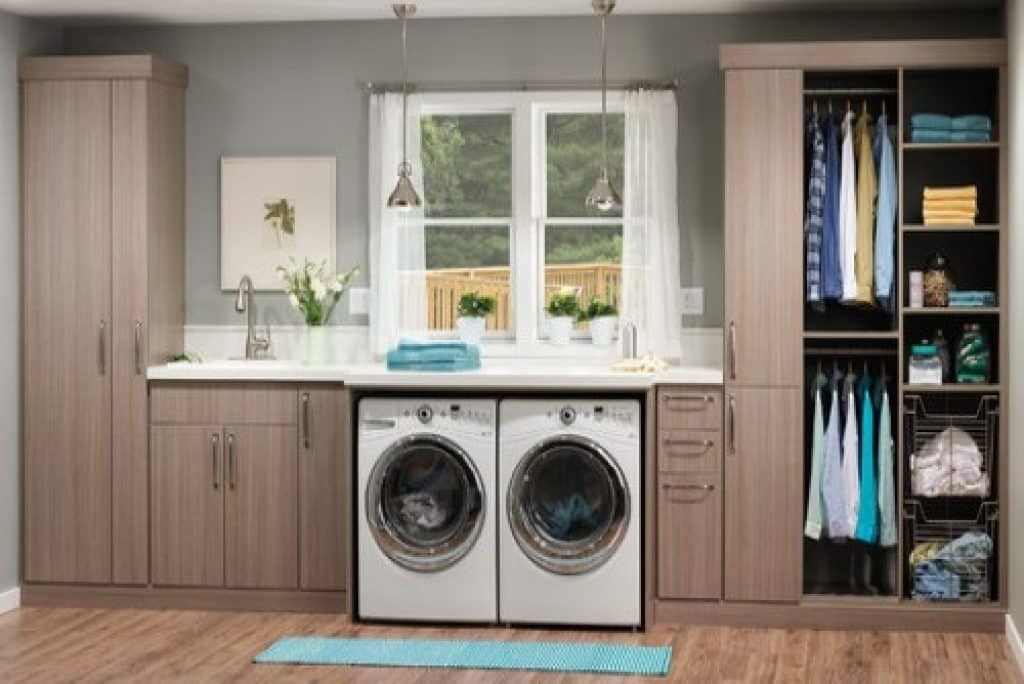 laundry room organization and storage - laundry room ideas - HandyMan.Guide -