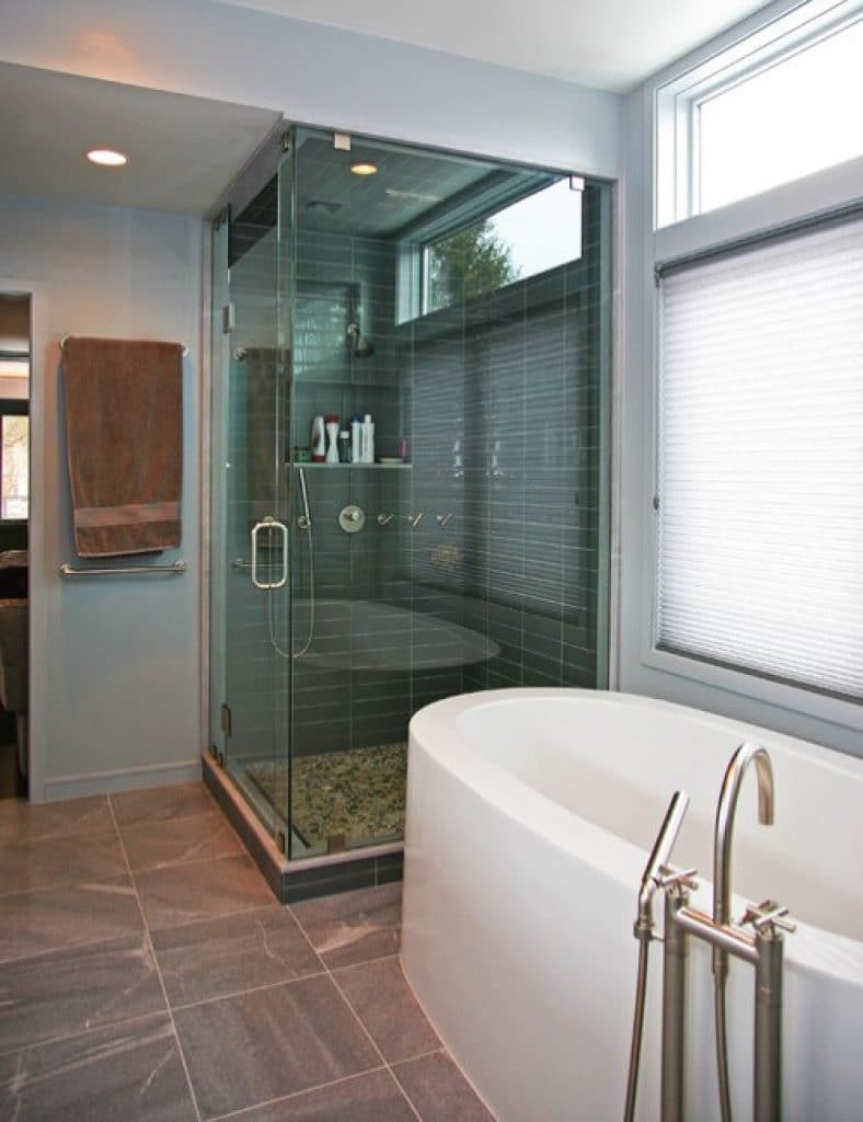 master bath carl c oldenburg aia - 140 Beautiful Bathroom remodel Ideas & Pictures - HandyMan.Guide - Bathroom Ideas
