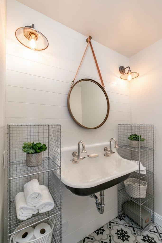 modern rustic irvine remodel k smith interiors - Small Bathroom Remodel Ideas - HandyMan.Guide -
