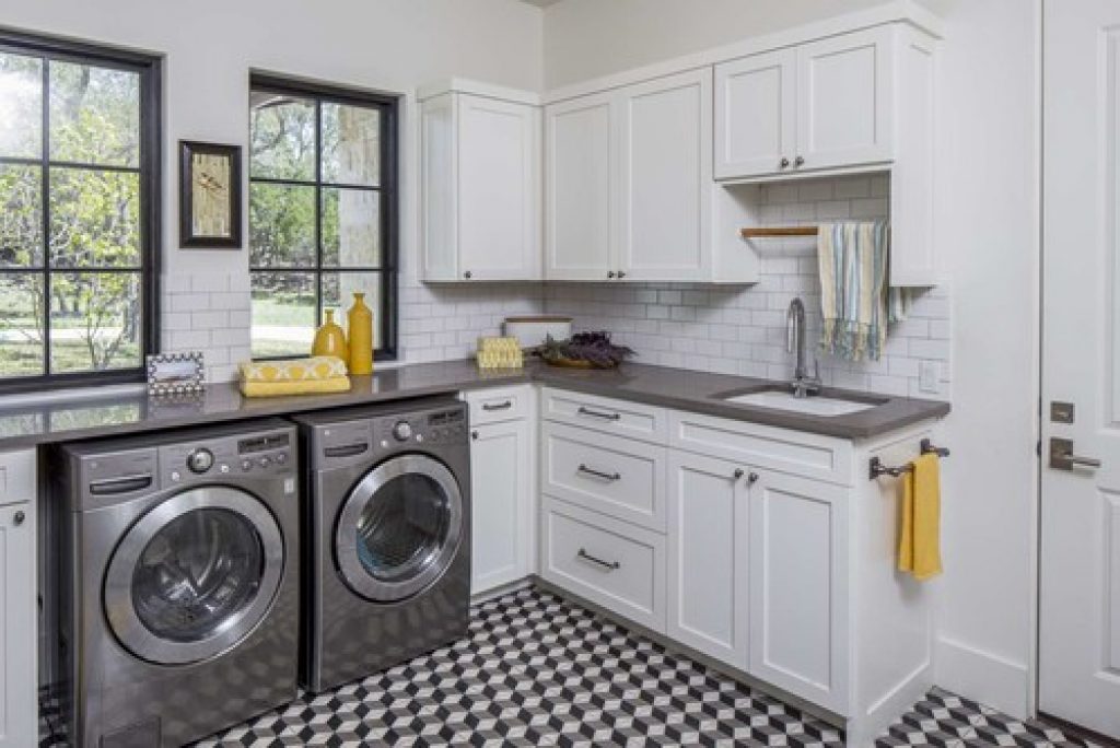 rustic meets texas modern by john siemering homes austin tx john siemering homes - laundry room ideas - HandyMan.Guide -