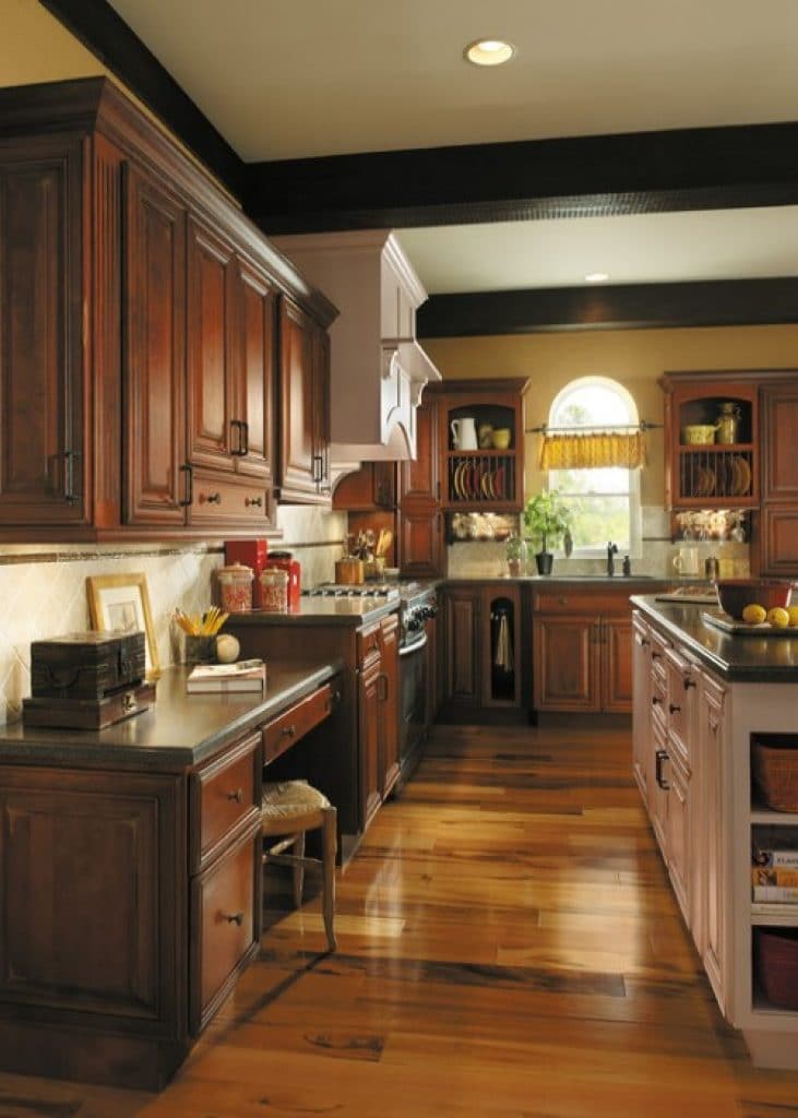 starmark cabinetry kitchen in two colors starmark cabinetry - Kitchen Remodel Ideas & Designs - HandyMan.Guide - Kitchen Remodel Ideas