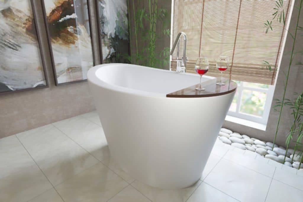 true ofuro japanese deep soaking bathtub aquatica plumbing group - Small Bathroom Remodel Ideas - HandyMan.Guide -