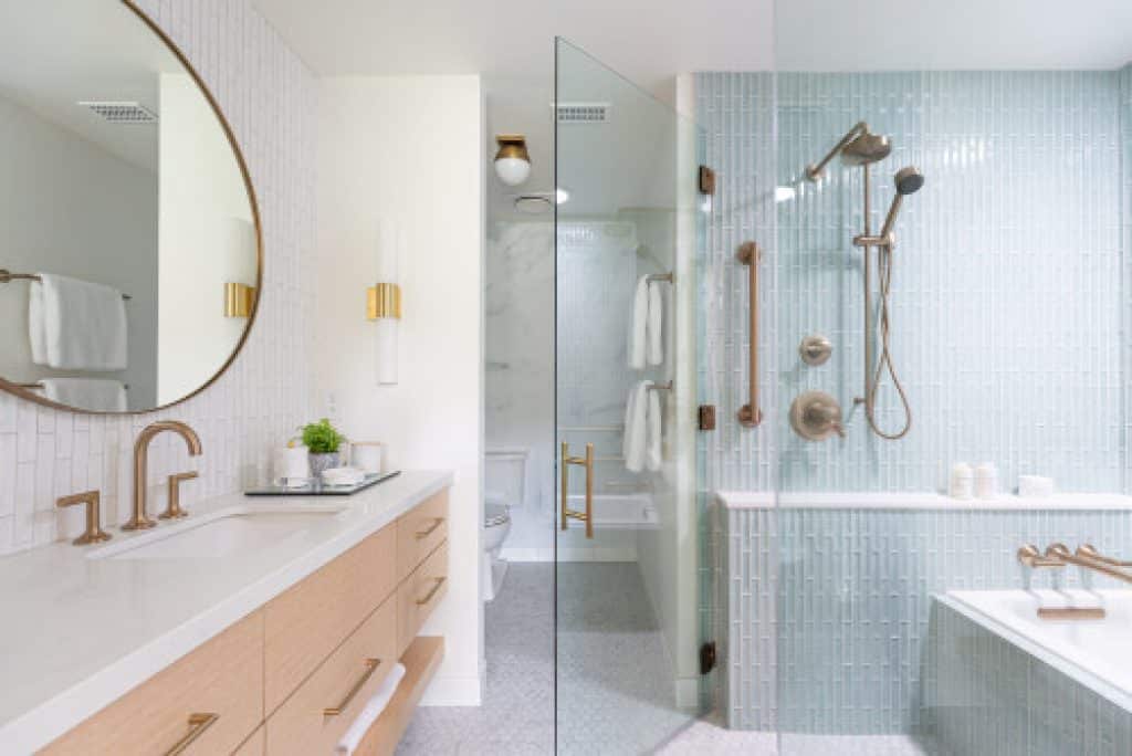 via serena cottage wildheart design - Small Bathroom Remodel Ideas - HandyMan.Guide -
