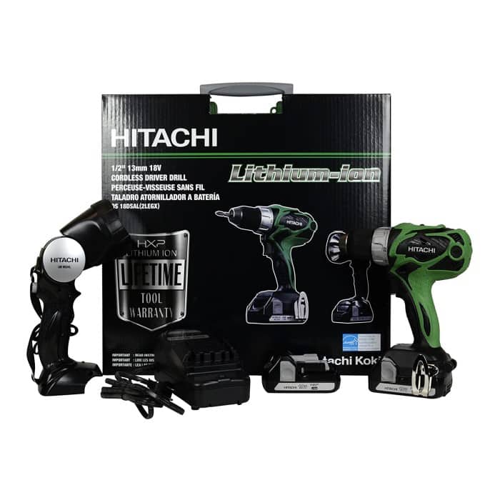 Hitachi DS18DSAL 18-Volt Driver Drill
