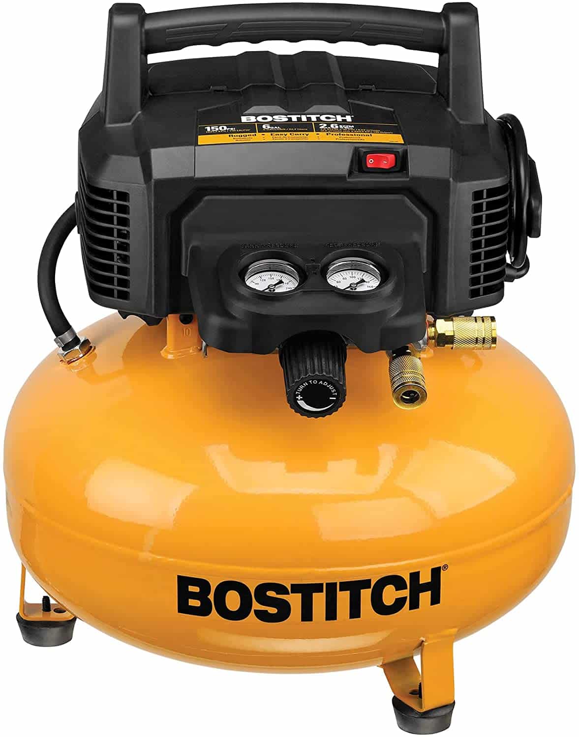The cons however entail the inability to include a hose or gun with - 10 Best Portable Air Compressor Options: Find the Perfect Machine to Power Your Pneumatic Tools - HandyMan.Guide - Portable Air Compressor