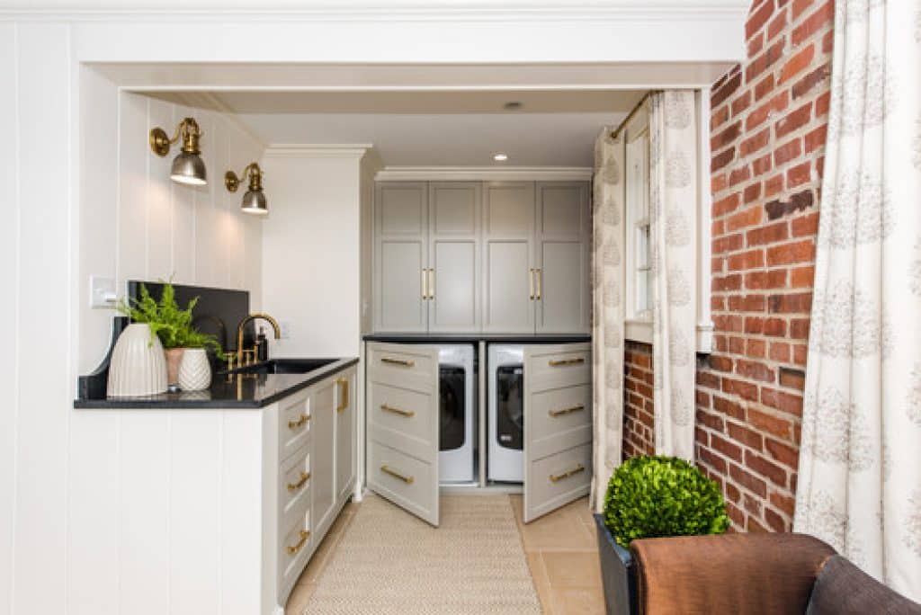 bethesda md rustic transitional basement makeover finecraft contractors inc - 152 Great Laundry Room Ideas to Maximize Your Laundry Space - HandyMan.Guide - Laundry Room Ideas