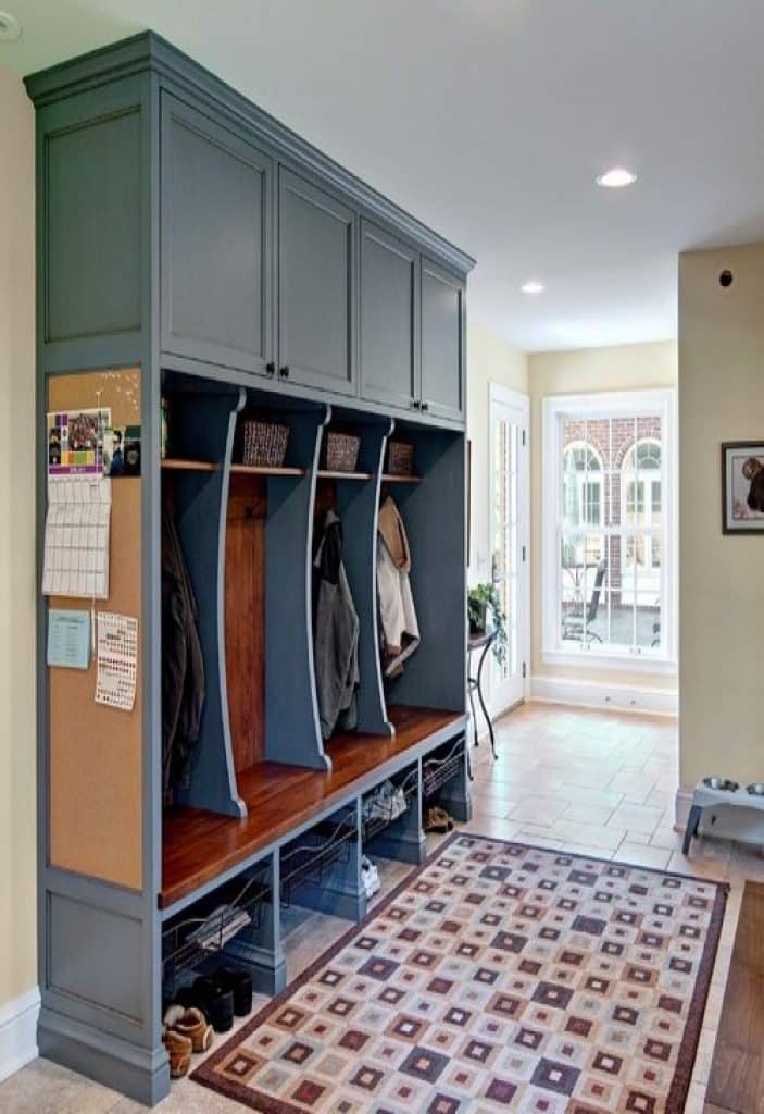 classic mudroom cubbies steven cabinets - 152 Mudroom Ideas & Pictures to Enhance the Entry Points in Your Home - HandyMan.Guide - Mudroom