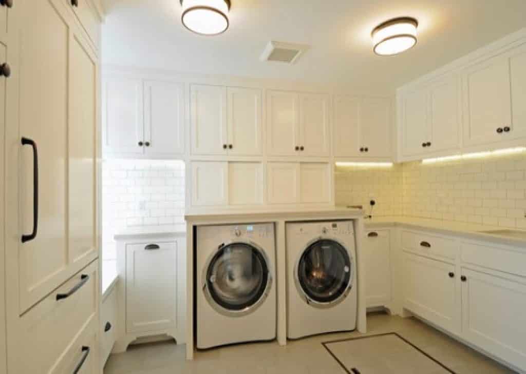 closets and laundry rooms expression in wood - 152 Great Laundry Room Ideas to Maximize Your Laundry Space - HandyMan.Guide - Laundry Room Ideas