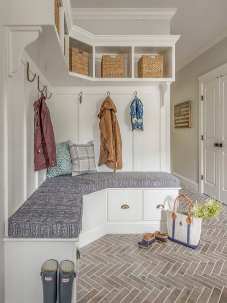 concord avenue jamie keskin design - 152 Mudroom Ideas & Pictures to Enhance the Entry Points in Your Home - HandyMan.Guide - Mudroom