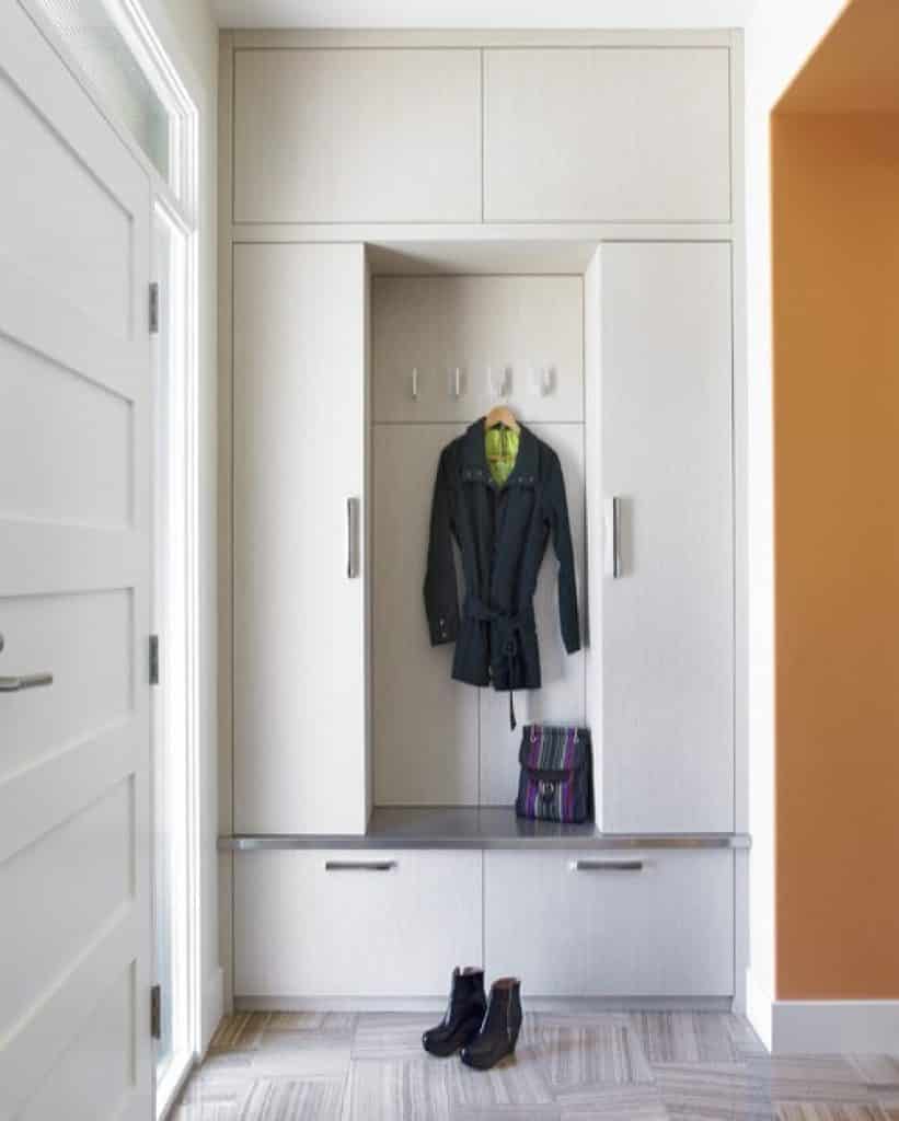 contemporary entrance the sky is the limit design - 152 Mudroom Ideas & Pictures to Enhance the Entry Points in Your Home - HandyMan.Guide - Mudroom