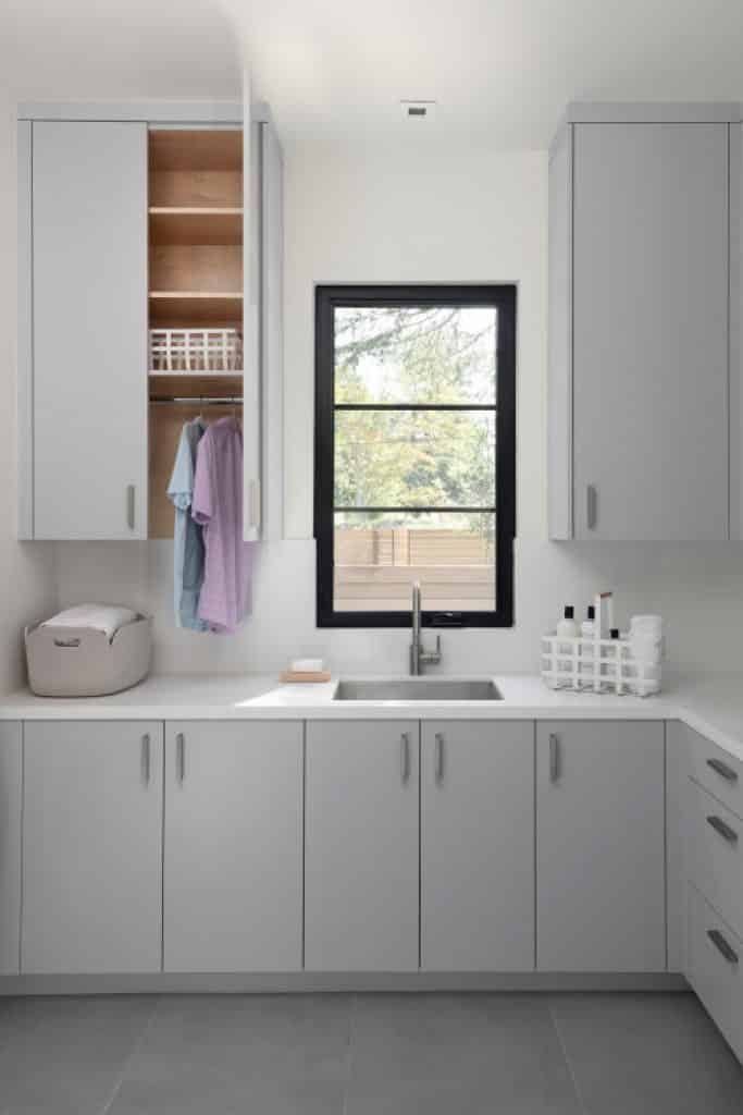 elegant modern zaharias design - 152 Great Laundry Room Ideas to Maximize Your Laundry Space - HandyMan.Guide - Laundry Room Ideas