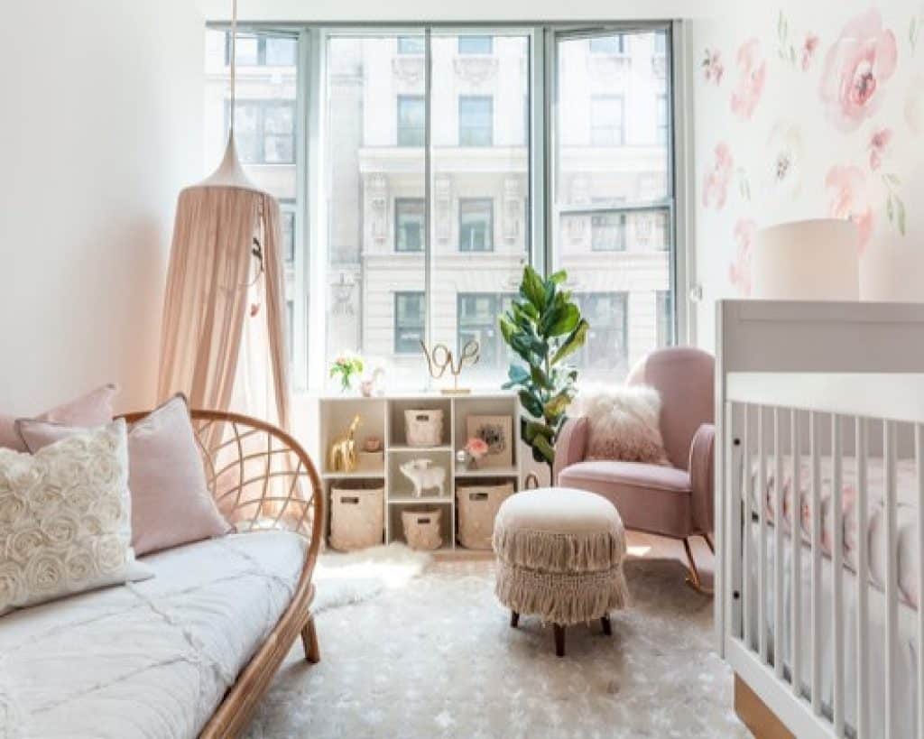 flatiron nursery curated nest - 152 Baby Girl Nursery Ideas: Create Your Dream Baby Room with These - HandyMan.Guide - Baby Girl Nursery Ideas