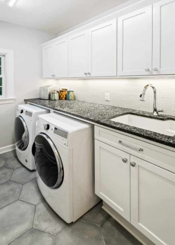 howard laundry room and powder room wood wise design and remodeling - 152 Great Laundry Room Ideas to Maximize Your Laundry Space - HandyMan.Guide - Laundry Room Ideas