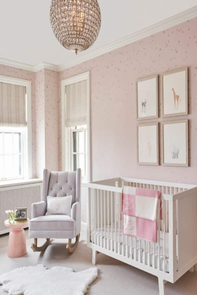lincoln park co op kim scodro interiors - 152 Baby Girl Nursery Ideas: Create Your Dream Baby Room with These - HandyMan.Guide - Baby Girl Nursery Ideas