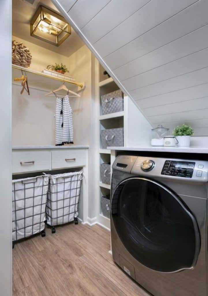 lionsgate overland park attic conversion amy krause design llc - 152 Great Laundry Room Ideas to Maximize Your Laundry Space - HandyMan.Guide - Laundry Room Ideas