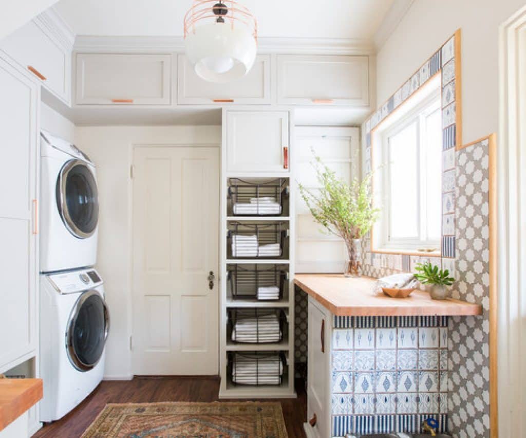 pasadena laundry stefani stein - 152 Great Laundry Room Ideas to Maximize Your Laundry Space - HandyMan.Guide - Laundry Room Ideas