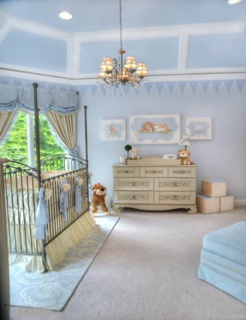 prince nursery sherri blum designs - 152 Baby Girl Nursery Ideas: Create Your Dream Baby Room with These - HandyMan.Guide - Baby Girl Nursery Ideas