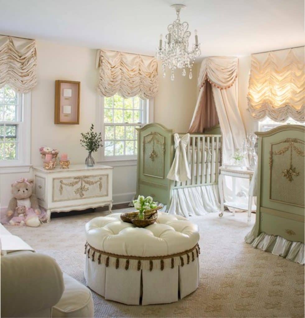 romantic home southport ct mark p finlay interiors - 152 Baby Girl Nursery Ideas: Create Your Dream Baby Room with These - HandyMan.Guide - Baby Girl Nursery Ideas