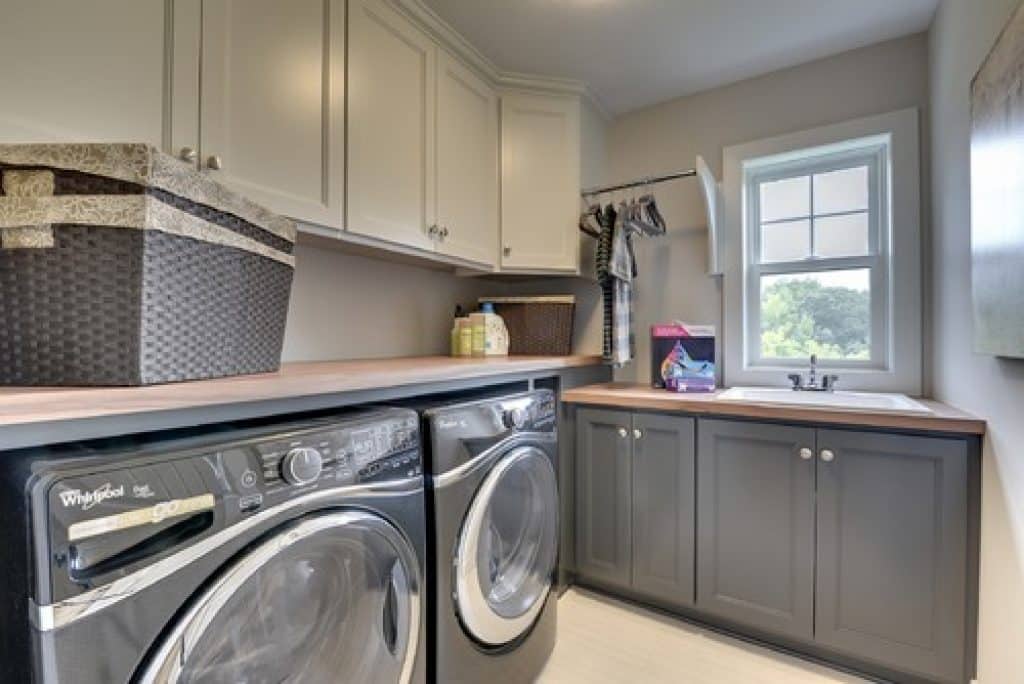 second floor laundry room 2015 woodhaven model parade of homes gonyea custom homes - 152 Great Laundry Room Ideas to Maximize Your Laundry Space - HandyMan.Guide - Laundry Room Ideas