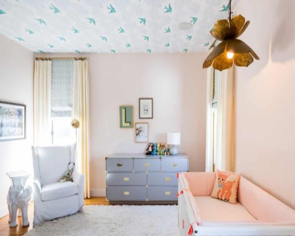 serene and soft baby s room m a d megan arquette design - 152 Baby Girl Nursery Ideas: Create Your Dream Baby Room with These - HandyMan.Guide - Baby Girl Nursery Ideas