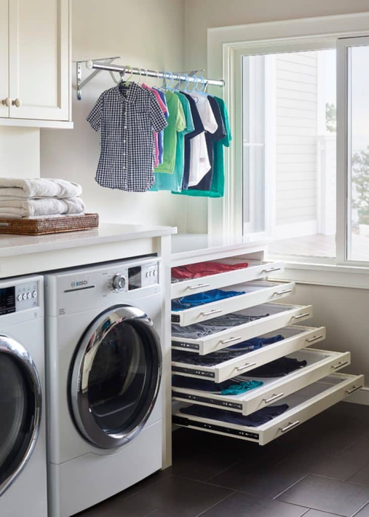 south shore pinney designs - 152 Great Laundry Room Ideas to Maximize Your Laundry Space - HandyMan.Guide - Laundry Room Ideas