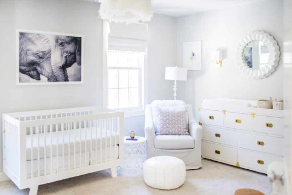 sullivan nursery thayer design studio - 152 Baby Girl Nursery Ideas: Create Your Dream Baby Room with These - HandyMan.Guide - Baby Girl Nursery Ideas