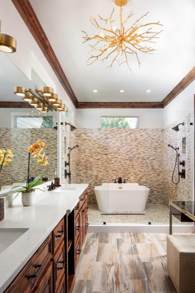 cedar creek lake wesley wayne interiors llc - 152 Master Bathroom Ideas & Pictures to Transform Your Space - HandyMan.Guide - Master Bathroom Ideas