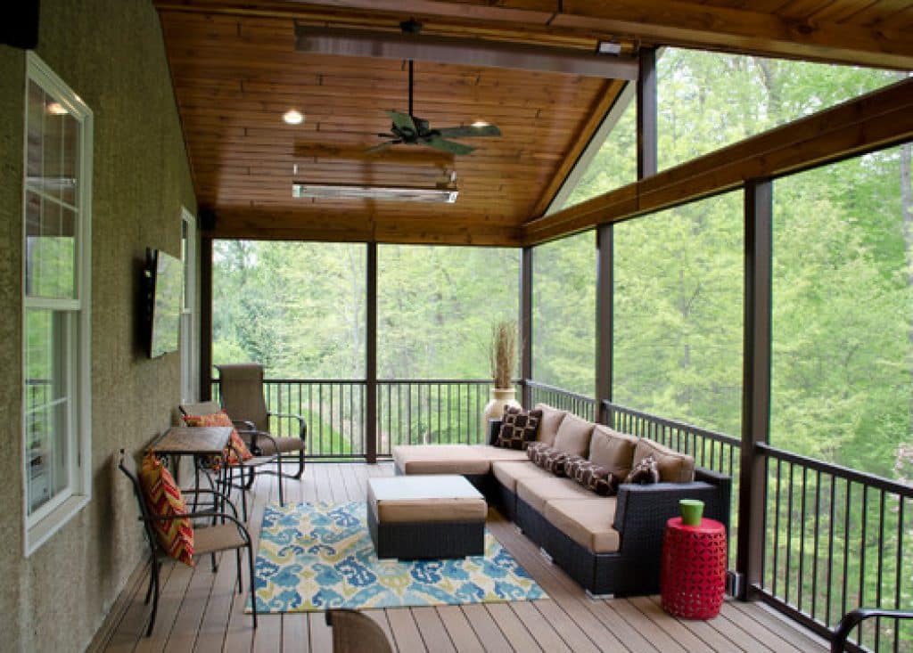 colarik residence keystone custom decks - 152 Great Screened-In Porch Ideas & Pictures - HandyMan.Guide - Screened-In Porch