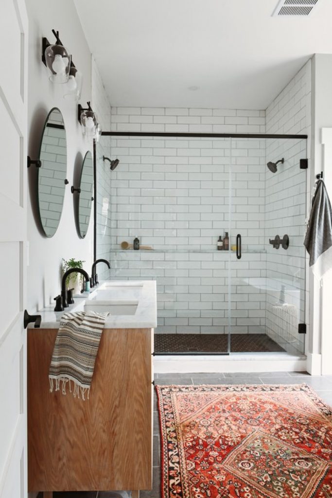 friendship renovation katy popple design - 152 Small Bathroom Remodel Ideas & Pictures for 2023 - HandyMan.Guide - Small Bathroom