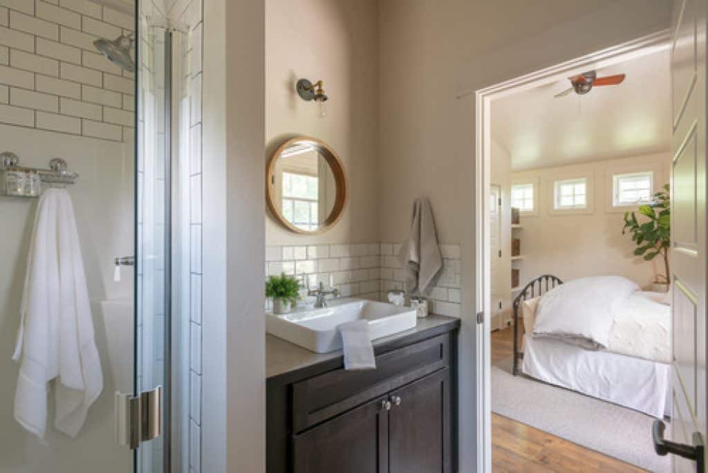historic shotgun style renovation stonehorse design inc - 152 Small Bathroom Remodel Ideas & Pictures for 2022 - HandyMan.Guide - Small Bathroom