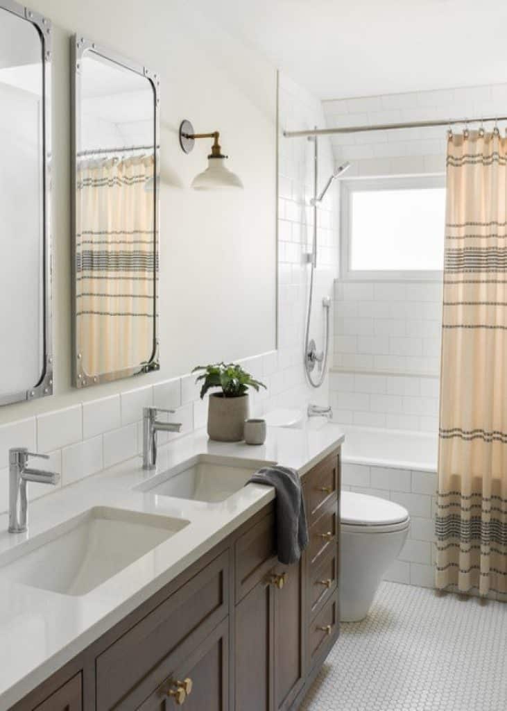 laurelhurst tudor ore studios - 152 Small Bathroom Remodel Ideas & Pictures for 2022 - HandyMan.Guide - Small Bathroom