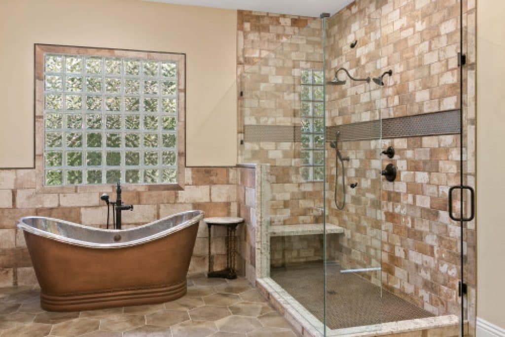 misc jobs distinctive flooring - 152 Master Bathroom Ideas & Pictures to Transform Your Space - HandyMan.Guide - Master Bathroom Ideas