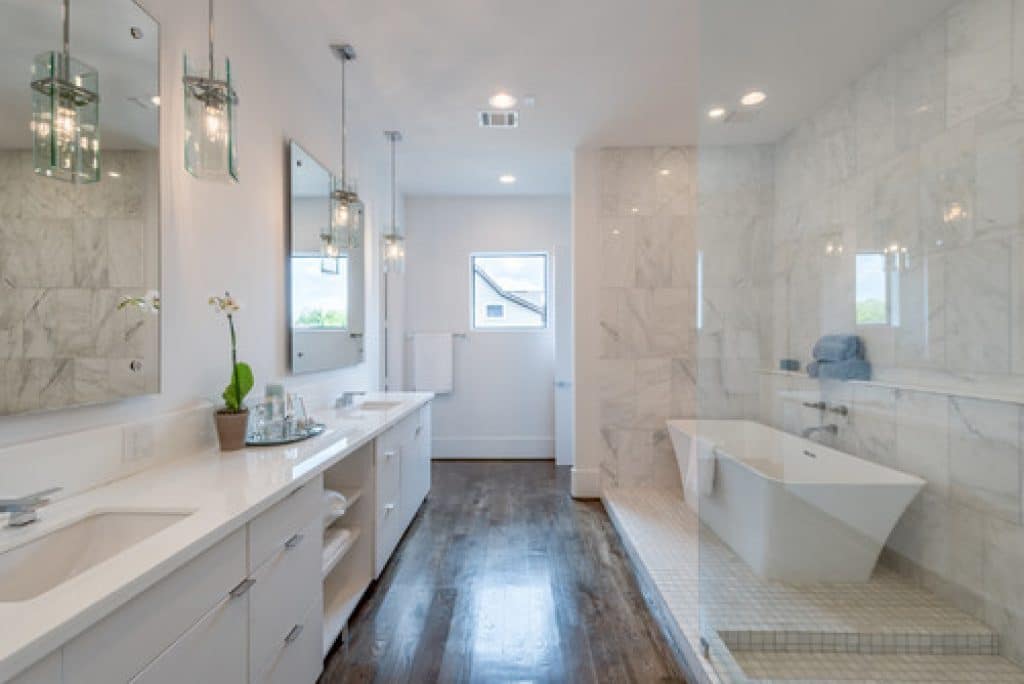 montrose modern spec masa studio architects - 152 Master Bathroom Ideas & Pictures to Transform Your Space - HandyMan.Guide - Master Bathroom Ideas