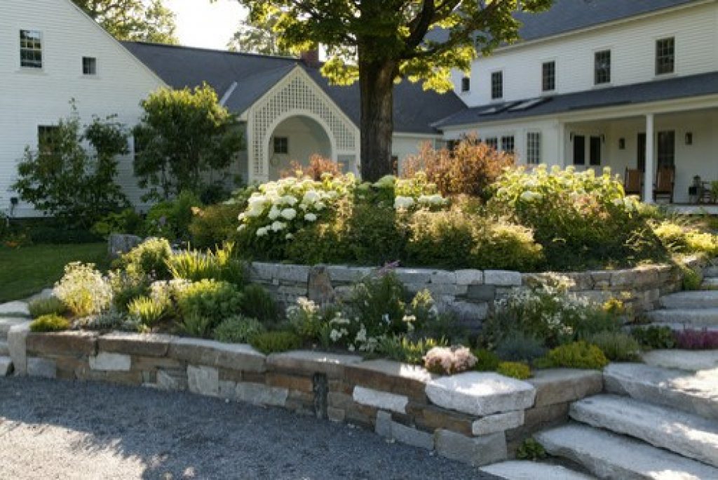 new england farmland julie moir messervy design studio jmmds - 152 Easy and Effective Front Yard Landscaping Ideas & Pictures - HandyMan.Guide - Front Yard Landscaping Ideas