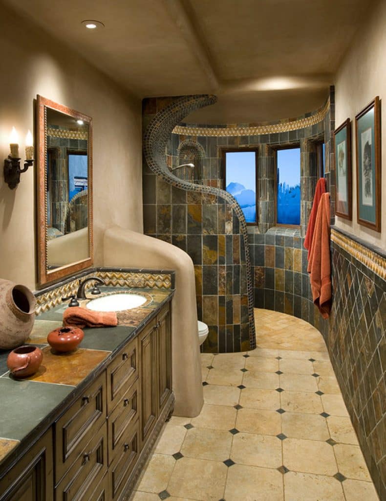organic southwest urban design associates - 152 Master Bathroom Ideas & Pictures to Transform Your Space - HandyMan.Guide - Master Bathroom Ideas