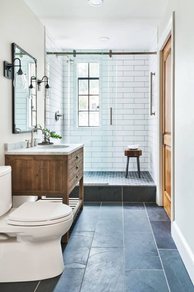 penthouse remodel garrison hullinger interior design inc - 152 Small Bathroom Remodel Ideas & Pictures for 2023 - HandyMan.Guide - Small Bathroom