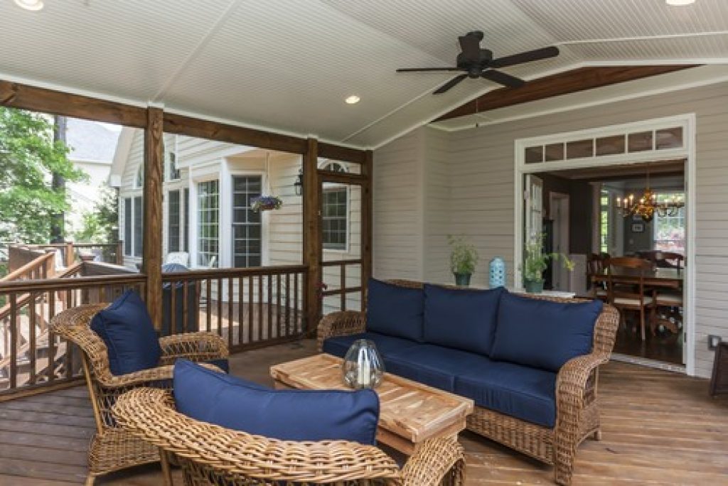 preston screened in porch and deck asbury remodeling and construction llc - 152 Great Screened-In Porch Ideas & Pictures - HandyMan.Guide - Screened-In Porch